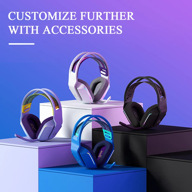 Logitech New G733 беспроводная RGB игровая гарнитура PRO G DTS наушники: X 2 0 объемный звук для