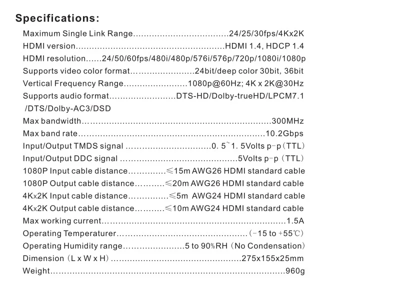 HDMI Matrix 4x4 HD 4K x 2K HDMI переключатель разветвитель 4 входа 4 выхода 3D 1080P 60 Гц настоящий матричный конвертер адаптер+ пульт дистанционного управления