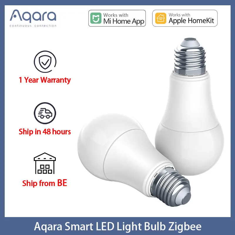 Пульт дистанционного управления Aqara Zigbee 9 Вт E27 2700-6500 К 220-240 В | Электроника