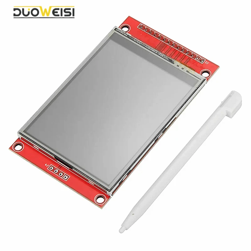Цветной TFT ЖК-дисплей 2 4 дюйма 8 модуль 240X320 интерфейс SPI Drive ILI9341 с сенсорным