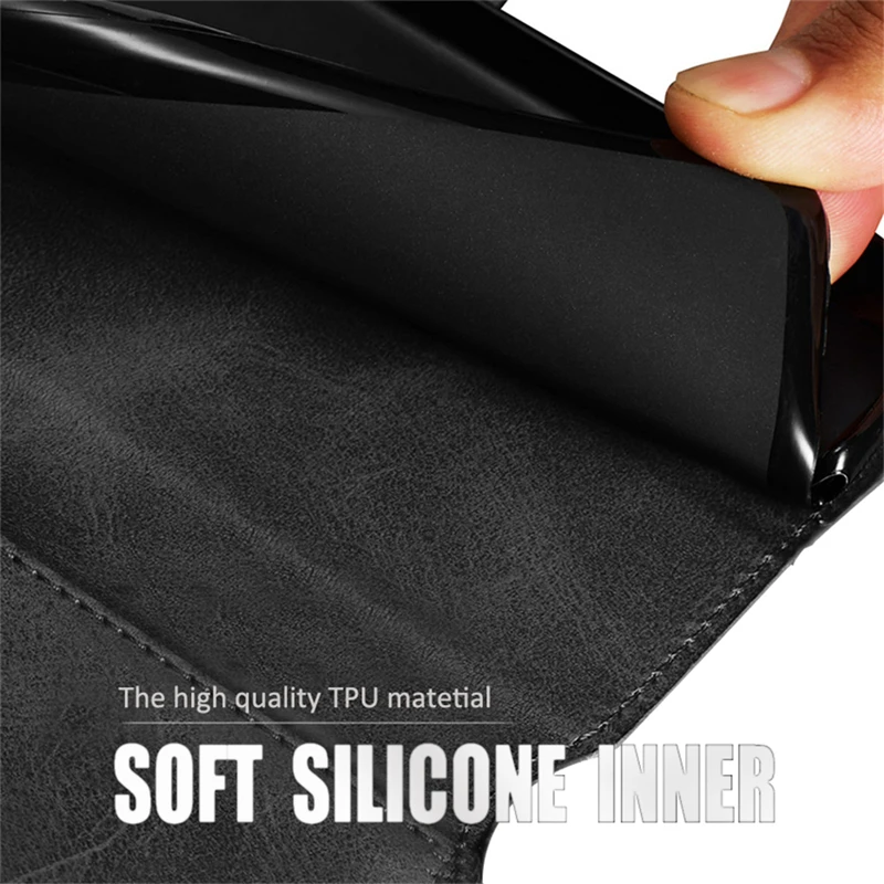 Wallet Leather Flip Case For Samsung A20E A10 E A30 A40 A50 A70 S A7 A9 Pro 2019 A8S A8 Plus A5 A3 2018 2017 Premium Compact Bag