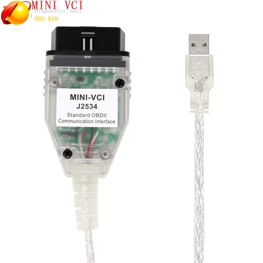 2020 mais recente v15.00.028 mini relação vci para toyota tis techstream MINI-VCI ft232rl chip j2534 obd2 diagnóstico cabo @ 6