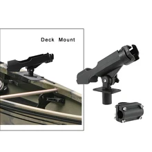 Держатель удочки для рыбалки/кронштейн, Каякинг для яхты рыболовные снасти, 360 градусов вращающийся с винтами для лодки