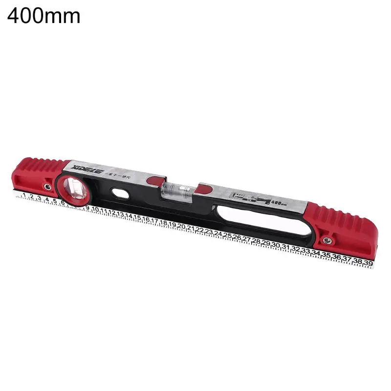 

Precision Aluminum Alloy Level Ruler with Scale for building Decoration Measure