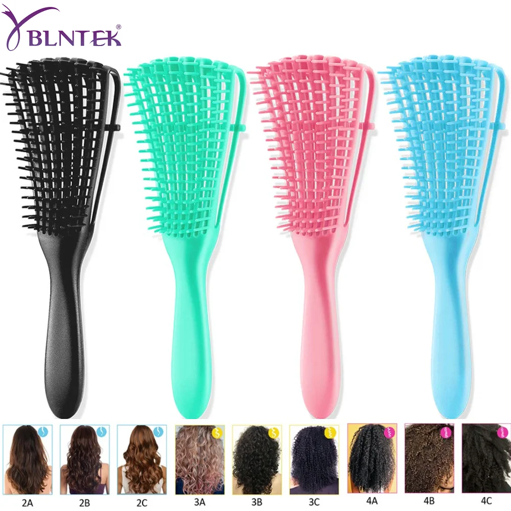 Hair-Brush Massage Salon Scalp Detangling Women YBLNTEK 
