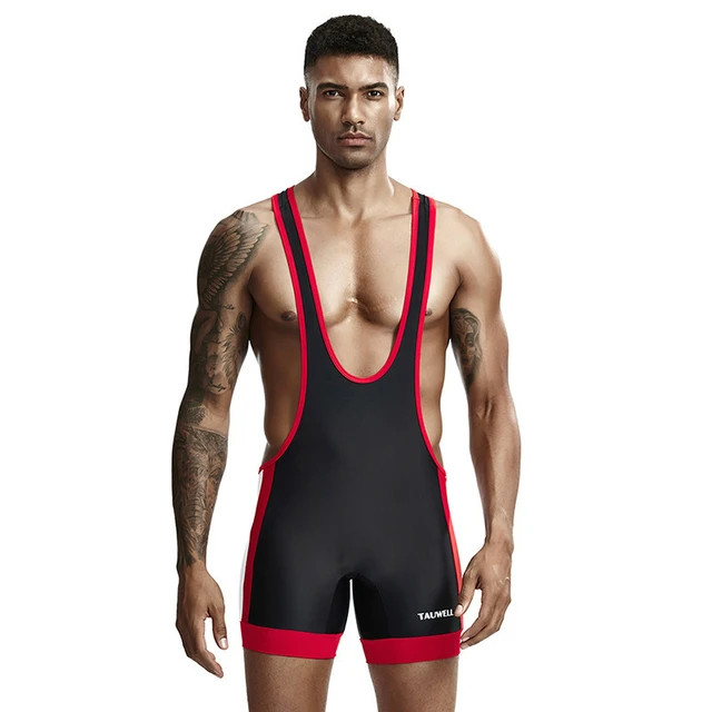 Slimming Underwear Wrestling Corset Bodysuit Men Shapewear Faja