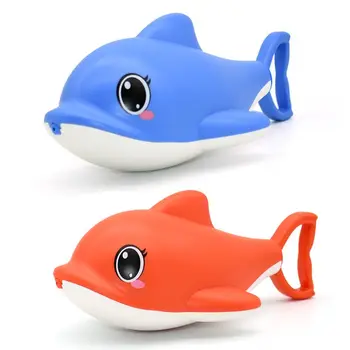 

2pcs Dolphin Shape Summer Water Squirt Toy Sprayer Blaster Children for children to play outdoors games gardens beaches