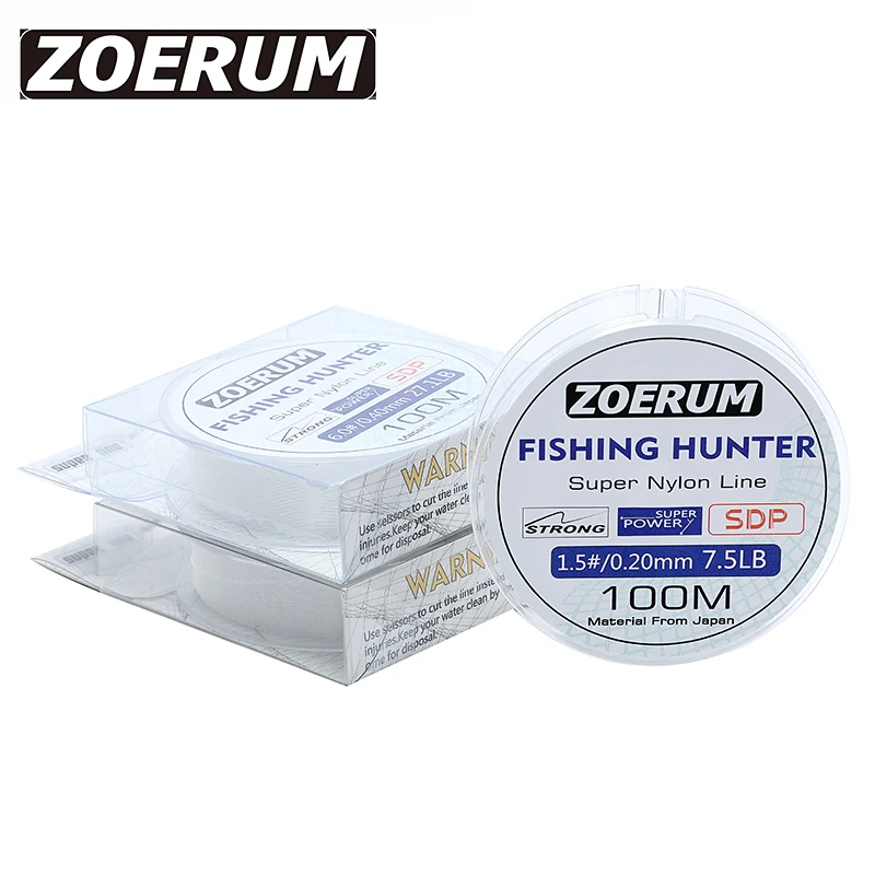 

100M 4-31Lb Fishing Line Leader Floating Nylon Fiber Fly Fluorocarbon Fishing Line Strong Lead Catfish Fluorocarbon Leader Line