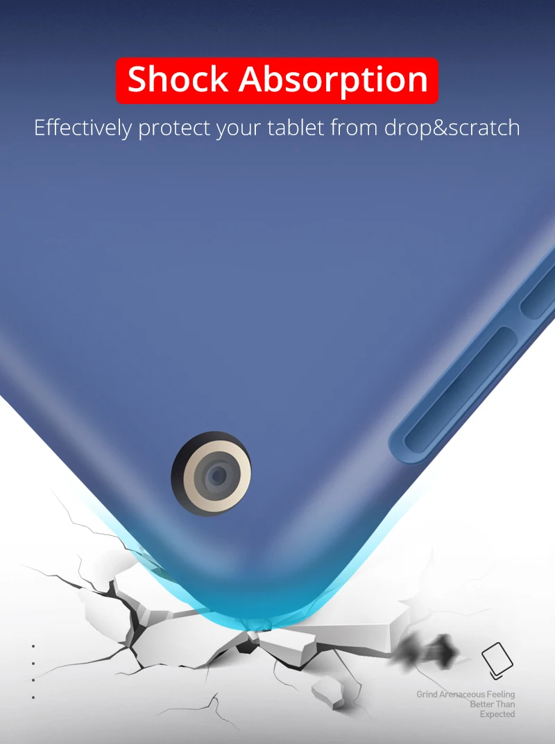 Чехол для Xiaomi Mi Pad 4 Plus, ультратонкий Магнитный чехол-подставка, силиконовый мягкий смарт-чехол для Xiaomi Mi Pad 4 Plus 10,1 Tablet Funda