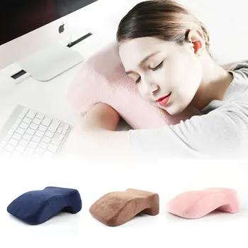 

Memory Foam Travel Nap Pillow Seven-Shaped Sleeping On Table Cushion Head Support Anti-Hand Numbness Pillow Children Nap Pillow