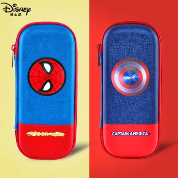 

Disney Spiderman Large Capacity pen case Captain America Iron Man Stationery box Cartoon Student school supplies