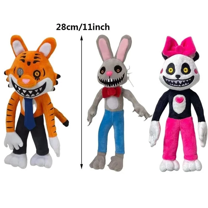 Mr. Hopp's Playhouse 2 Plush Toy Cartoon Game Figure Cute Rabbit Mr Hopp Soft Toys Birthday Gifts for Children 25cm | Игрушки и