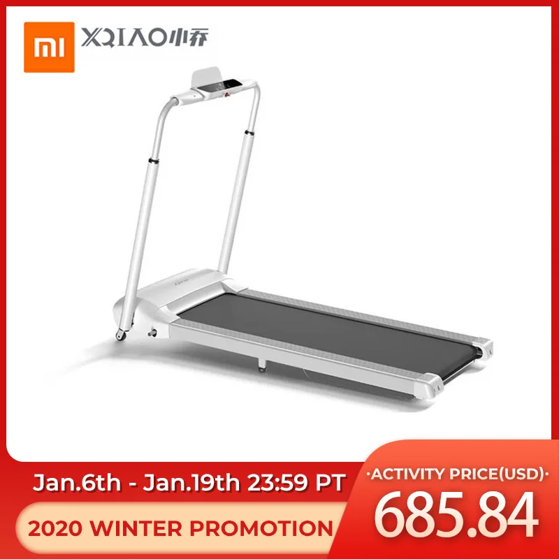 Xiaomi Mi Treadmill XQIAO SmartRun Folding Smart Walking Running Home Gym Sport Fitness Exercise Machine With Heart Rate Monitor