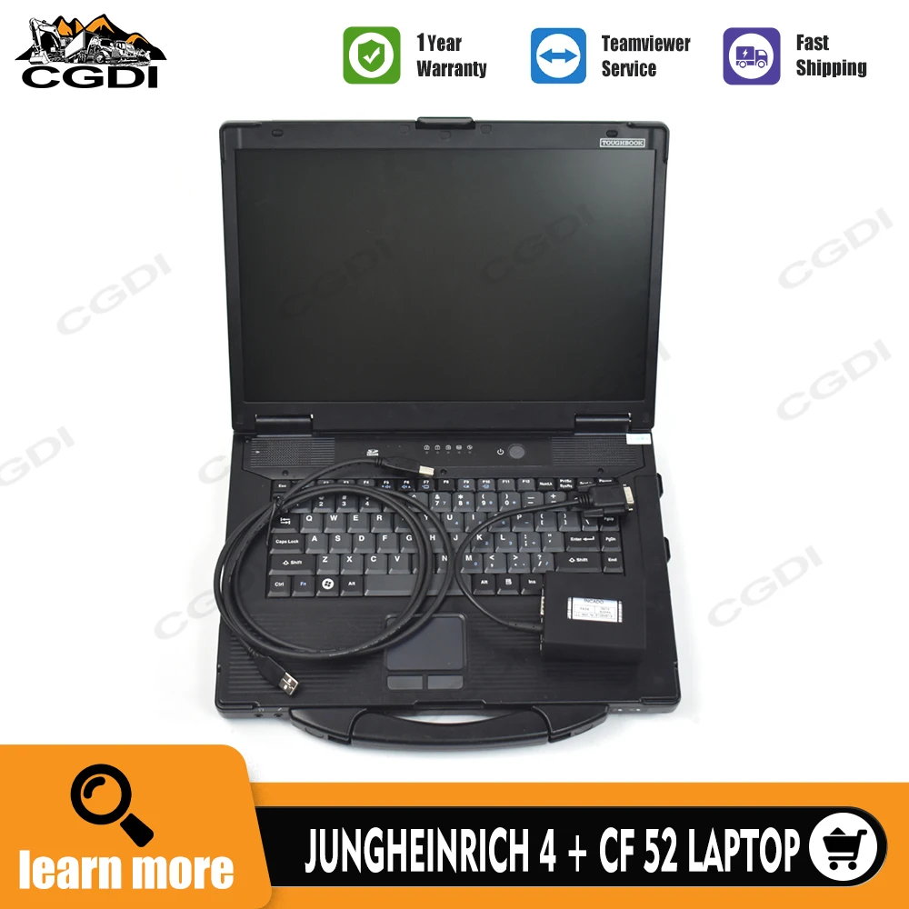 

Diesel Electric for Jungheinrich + CF52 laptop Forklift Diagnostic Jungheinrich 4 Judit box Incado
