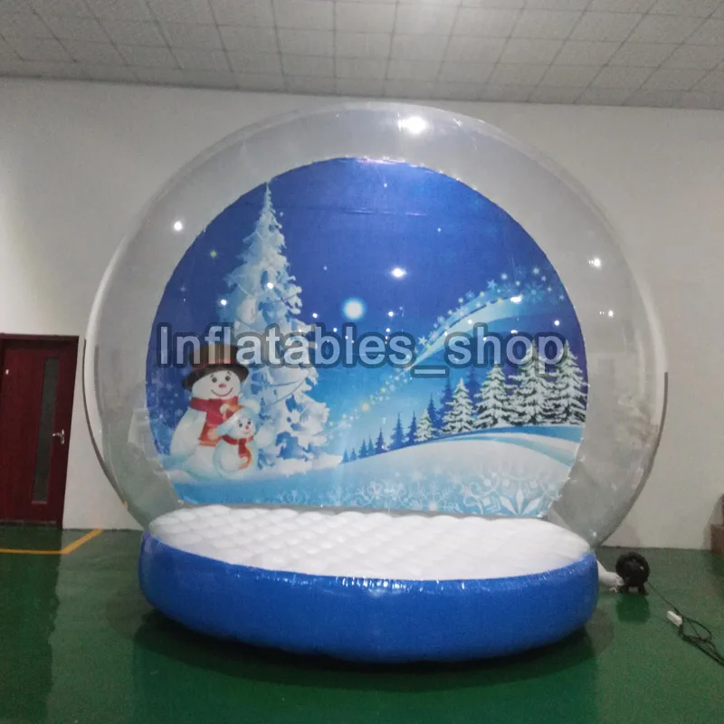 New Design Giant Inflatable Snow Globe Bubble Dome Tent With Blower 2M/3M/4M Human For Christmas Cheap Clear | Игрушки и хобби