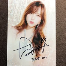 Hand signed TWICE MINA фото с автографом FEEL SPECIAL 5*7 092019N1