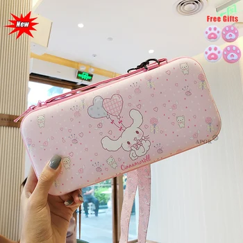 

Storage Bag For Nintendo Switch Travel Portable Pink Case Protective Bag Water-Resistent EVA Carrying Hard Shell Dropshipping