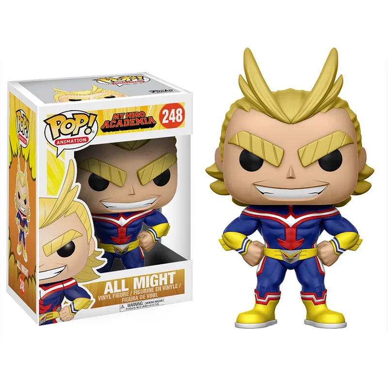 Funko Pop Midoriya Izuku All Might pound Zero Todoroki Shoto My Hero Academy ПВХ фигурка для детей подарок на день рождения
