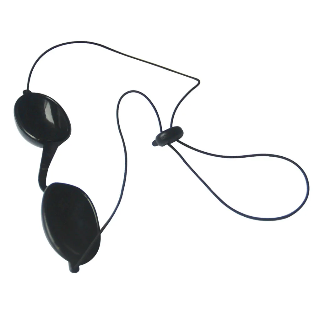 

Защитные очки для глаз IDEARED, мягкие защитные очки для терапии с крассветильник и синим светом, IPL, UV, инфракрасными светодиодами, черные