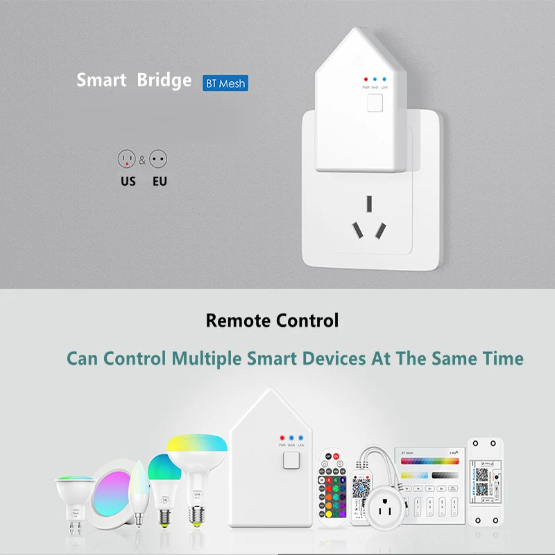 WAMID Smart Bridge HaoDeng APP беспроводной пульт дистанционного управления работает с Alexa Google