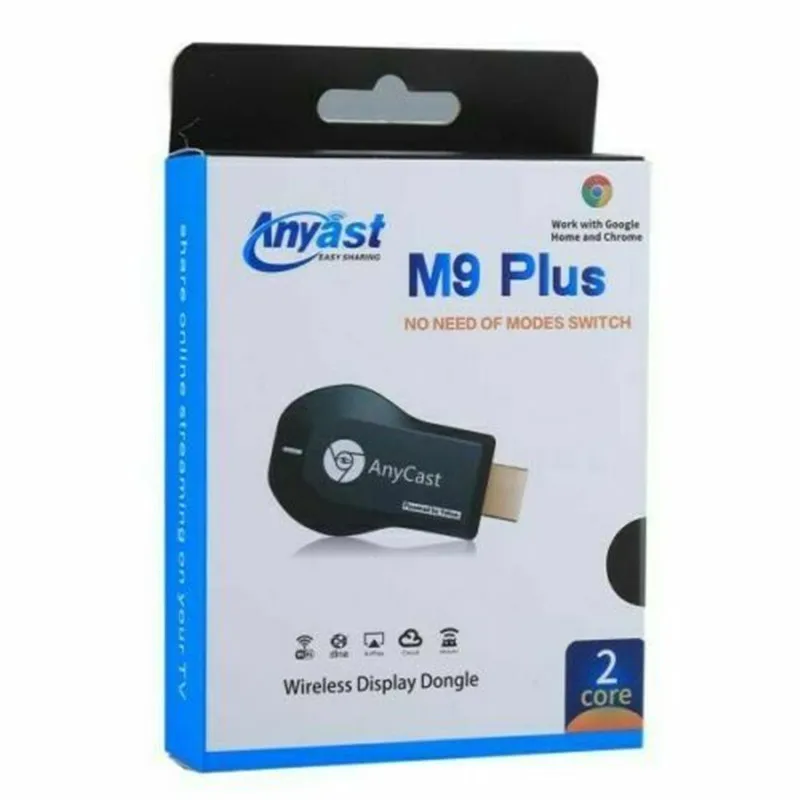 Chromecast Anycast M9 Plus ТВ-палка 4 к M100 Беспроводной Wi-Fi дисплей ключ приемник Ezcast Airplay HDMI Google Chromecast