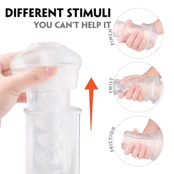 2 in 1 Vibrating Penis Pump,Male Sex Toy Vacuum Penis Sucking with 9 Vibration and 3 Suction Masturbators Enhancers Men Massager 6