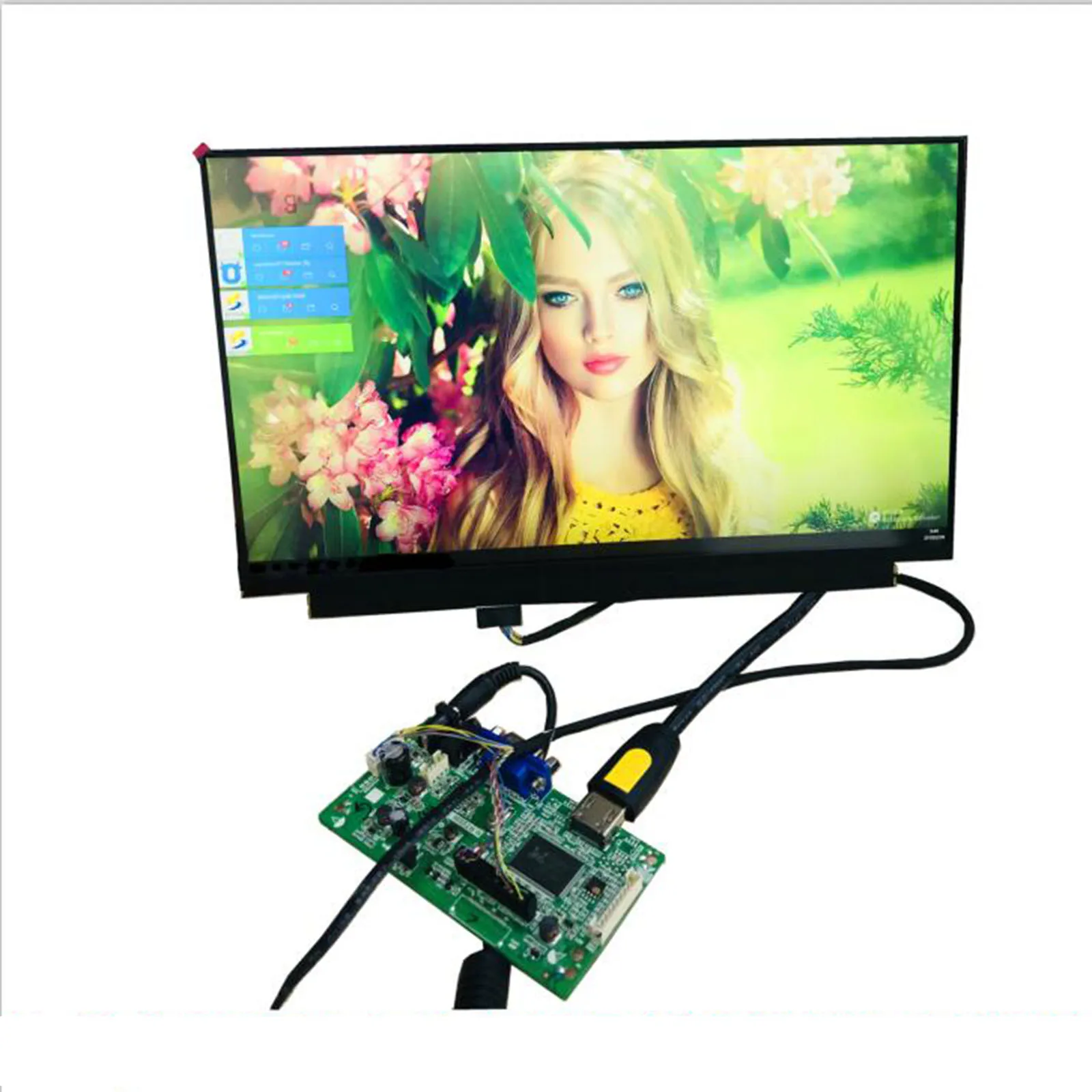 13," HDMI lcd светодиодный EDP контроллер плата комплект с LQ133M1JW15 ips 1920X1080 панель