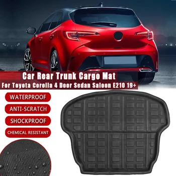 

Boot Mat Rear Trunk Liner Cargo Floor Tray Carpet Mud Pad For Toyota Corolla 4 Door Sedan Saloon E210 2019 2020+ Guard Protector