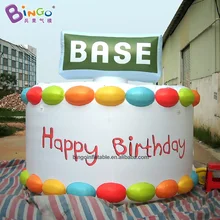 Бинго®3 м Высокое деток с года до трех лет шар/надувная мультяшная модель отлично подойдет для детский праздничный костюм Декор