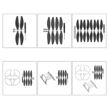 

1Set Quick Release Propeller Protector Carbon Fiber Propeller Landing Gear Extensions Leg for DJI Mavic Mini Drone Accessory
