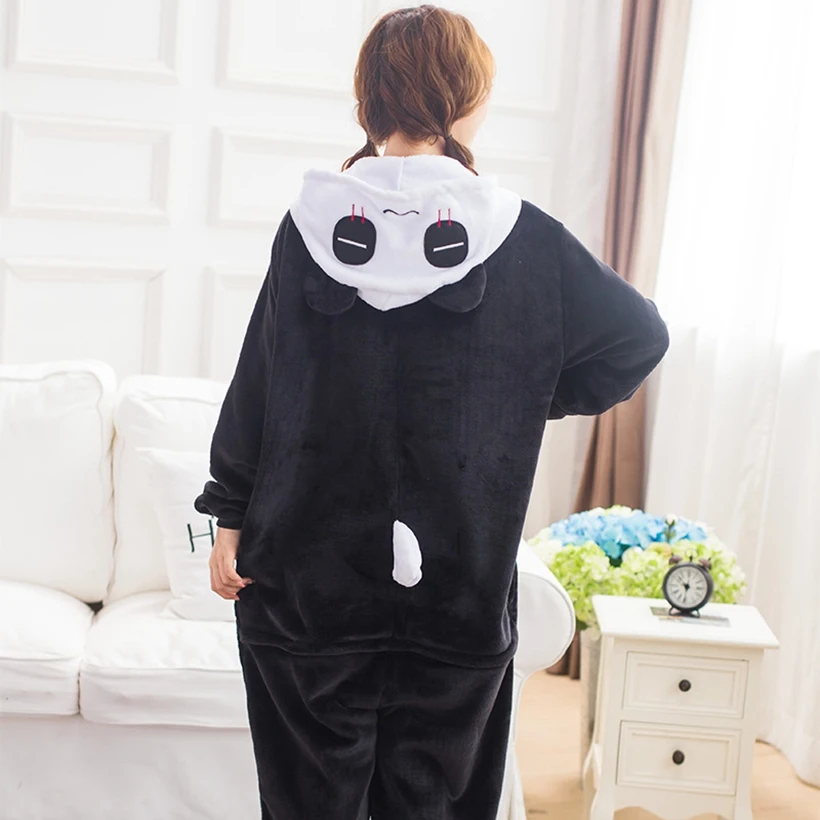 Halloween Costume Anime Cosplay Kigurumi Adult Stitch Pig Dog Onesie Flannel Jumpsuit Hooded Pajamas For Women Unisex unique halloween costumes