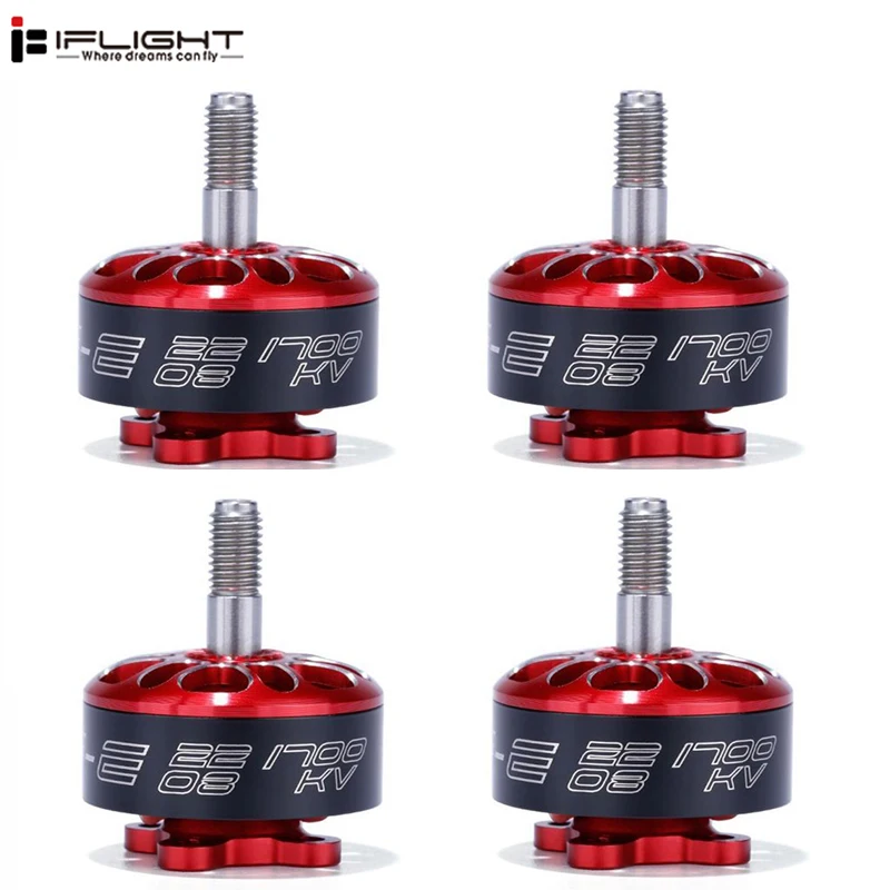 

1 /2 /4 PCS iFlight XING-E 2208 1700/1800/2150/2450KV 3-6S Brushless Motor for RC Drone FPV Racing Models Spare Part DIY Accs