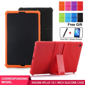 

SZOXBY For Xiaomi Mi 4 Plus 10.1 Inch Silicone Case Tablet PC Anti-Fall Shell Bracket Hockproof Shockproof Case Stand Soft Cover