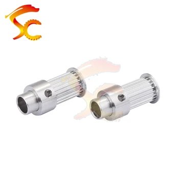 

Alumium GT2 Pulley GT2 20 Teeth Bore 8mm fit GT2 belt Width 15mm For 3D printer parts Accessories