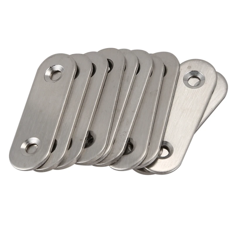 Прямой ремонтный Соединительный кронштейн для плоской пластины 50 мм x 16 10 шт. |