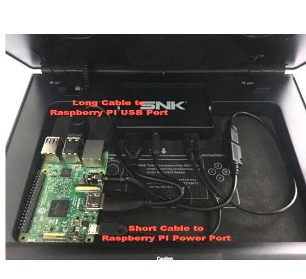 para Raspberry pi Cabos Conjunto para Neo Geo x Estação Doca - Image 3