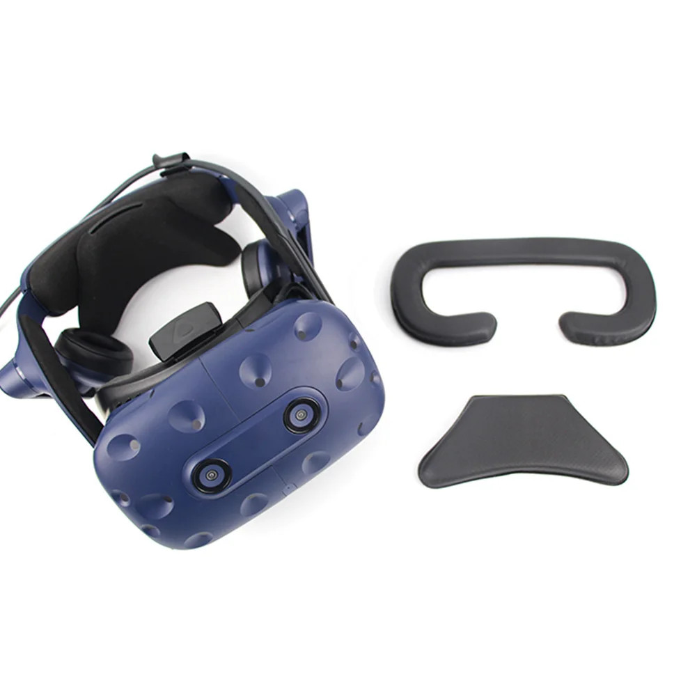 1 компл., лицевая крышка, шлем, аксессуары, очки, VR маска, накладка, гибкая, для кожи, для защиты глаз, замена, защита от пота, дышащая