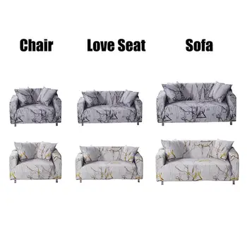 

Stretch Slipcovers Sectional Elastic Stretch Sofa Cover For Living Room Couch Cover L Shape Armchair Cover Single/Two/Three Seat