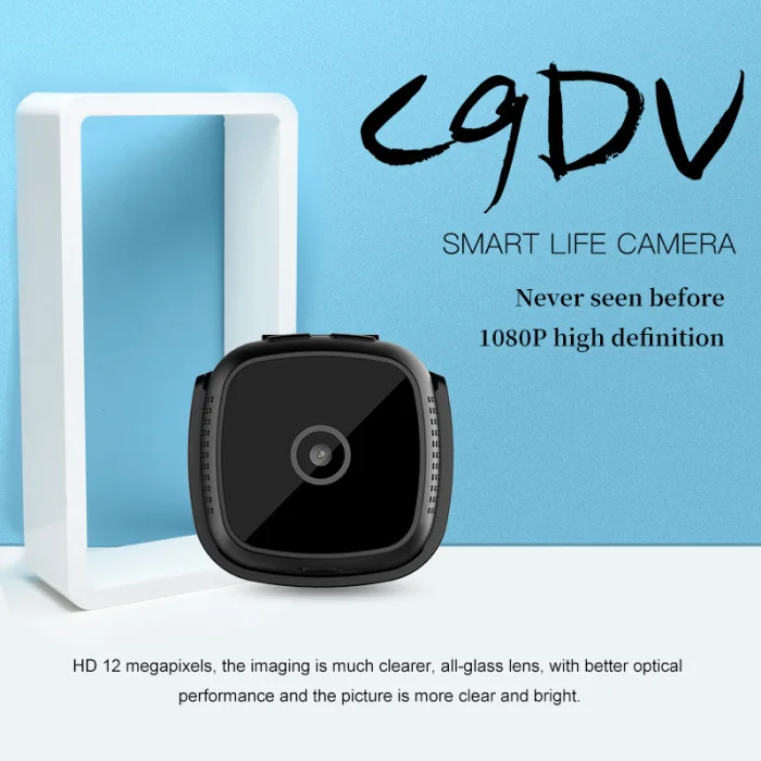 WiFi мини камера смартфон приложение ночного видения Обнаружение движения видео камера для домашней безопасности AS99