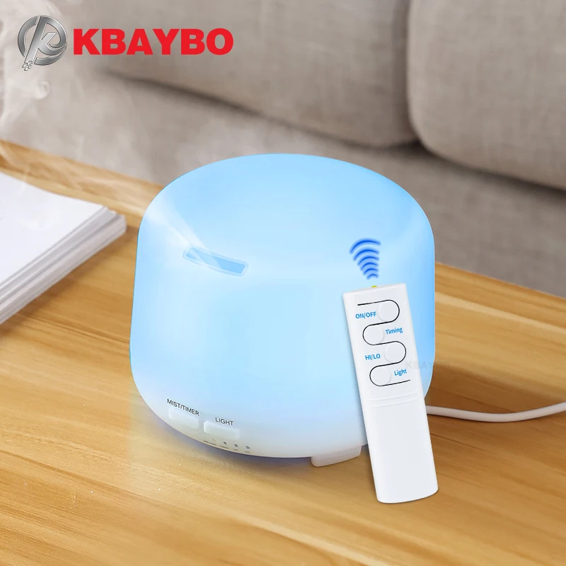 

300ml Remote Control Ultrasonic Air Aroma Humidifier With 7 Color LED Lights Electric Aromatherapy Essential Oil Aroma Diffuser