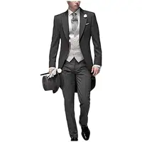 Custom Made Pinstrip Pant Formal Wedding Men Suit Pants  Pinstrip Trousers Casual Brand  Dress Trousers 2
