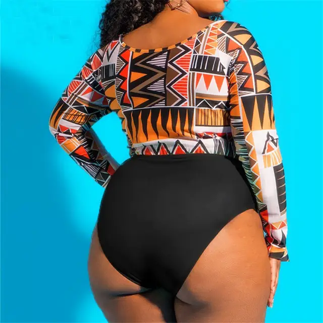 2 piece bathing suit long sleeve