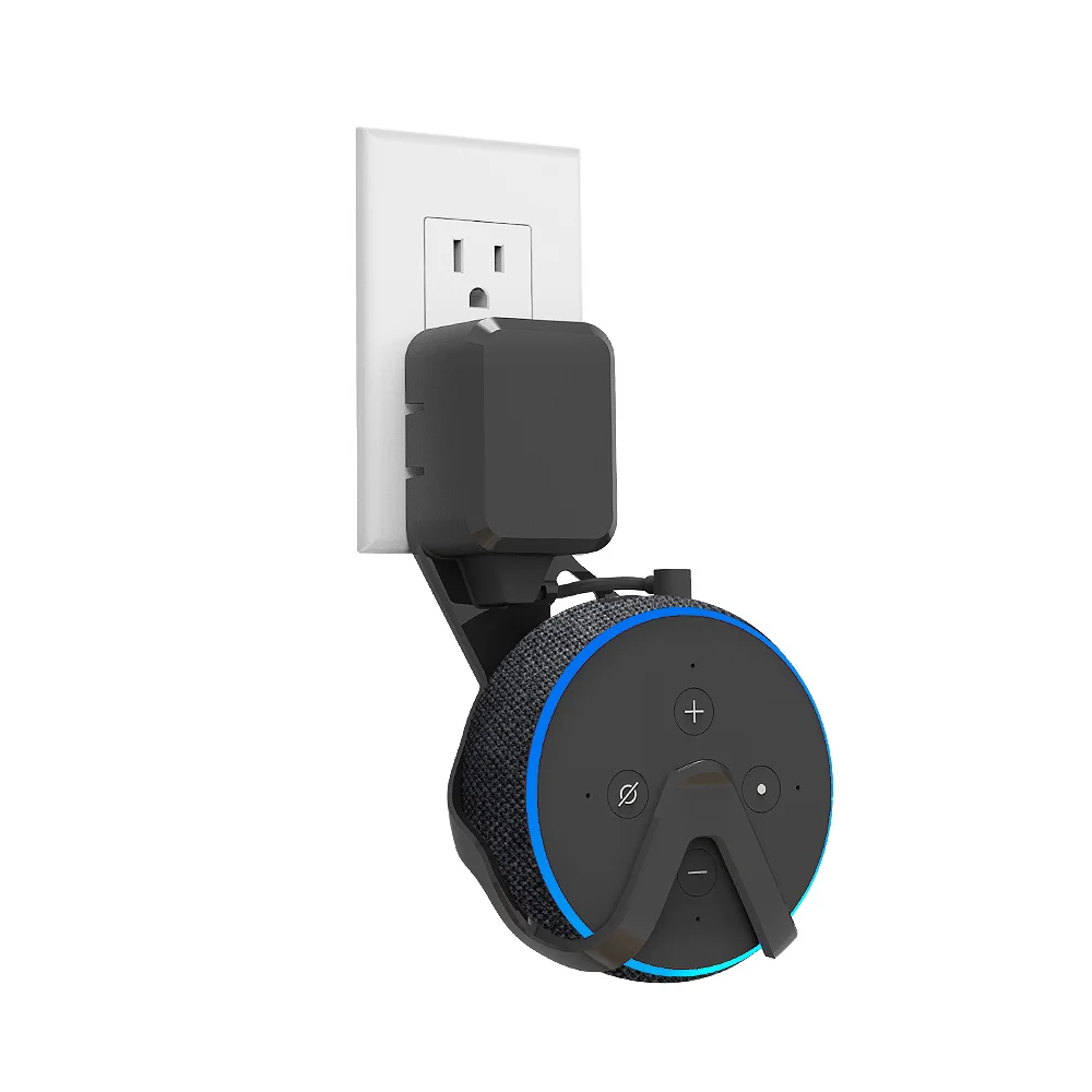 

holder in speaker For amazon echo dot 3 stand holder Space-Saving wall mount Accessories Can be placed on the desktop
