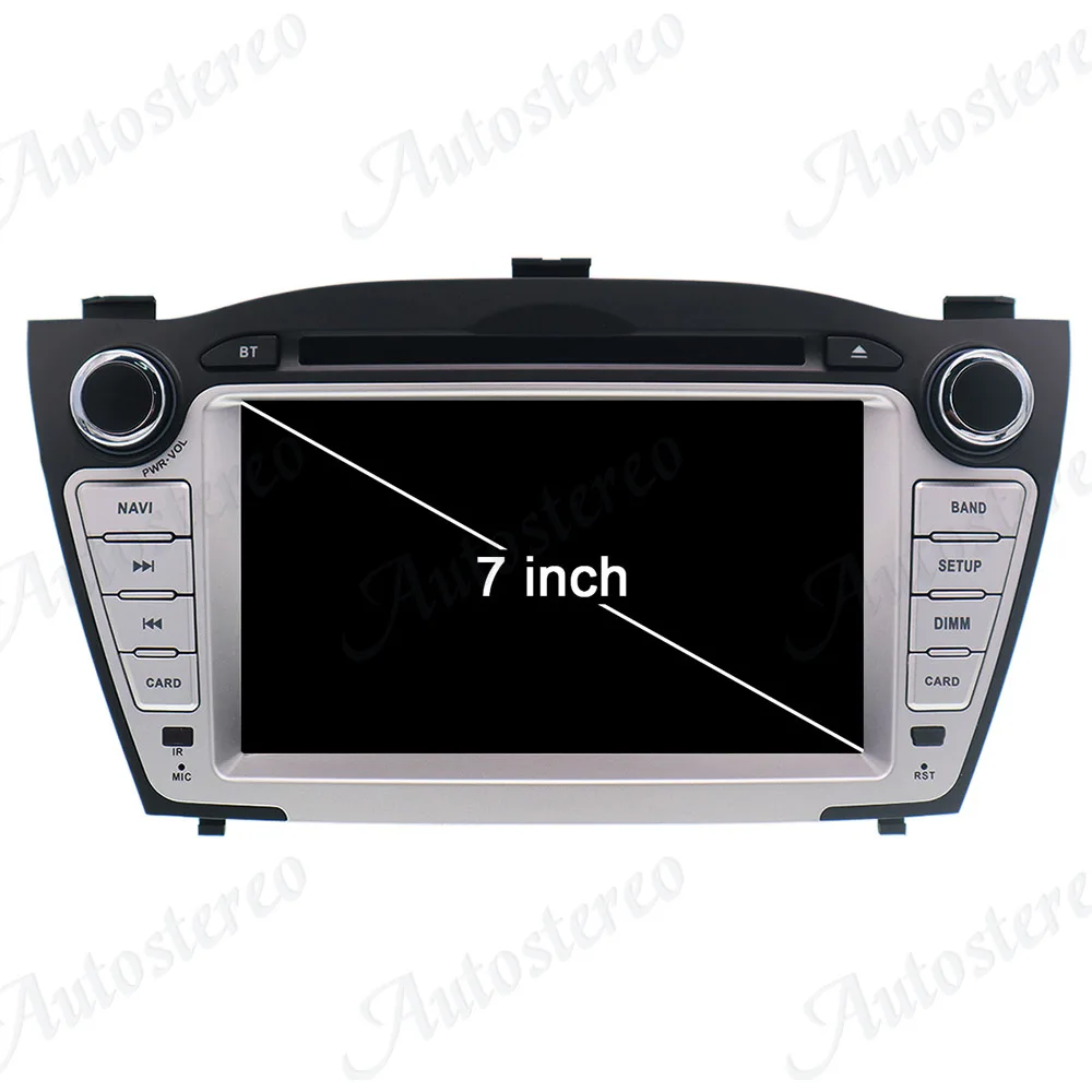 Cheap DSP Android 9 4+64GB Car DVD player GPS Navigation For Hyundai IX35 Tucson 2009-2015 multimedia Auto radio player tape recorder 3