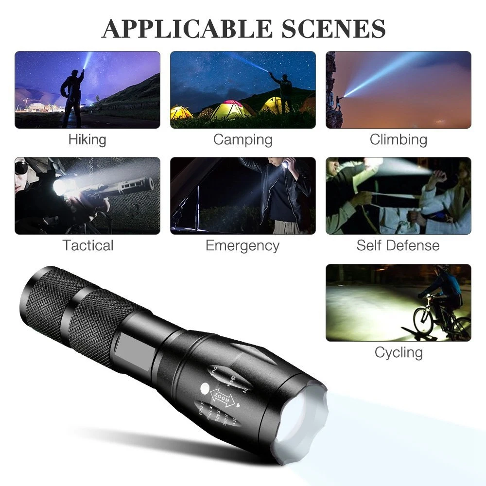 Perfect Bicycle Light Front Light T6 Light Bicycle Light Bicycle Light Bicycle Light Flashlight 5