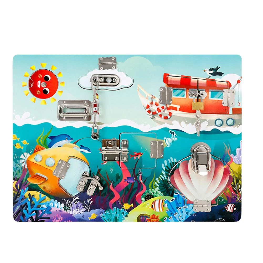 wooden latches board