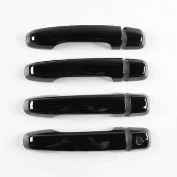 

8pcs/Set Exterior Door Outer Handle Cover Trim Black For Toyota 4Runner 2017-20 Brand New And High Quality