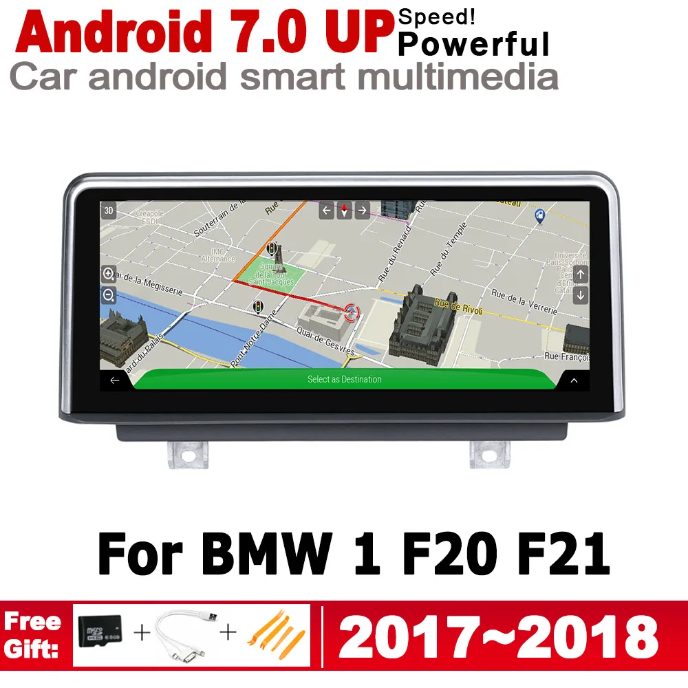Android автомобильный плеер для BMW 1 F20 F21 2017 ~ 2018 EVO оригинальный стиль 2 Din HD экран