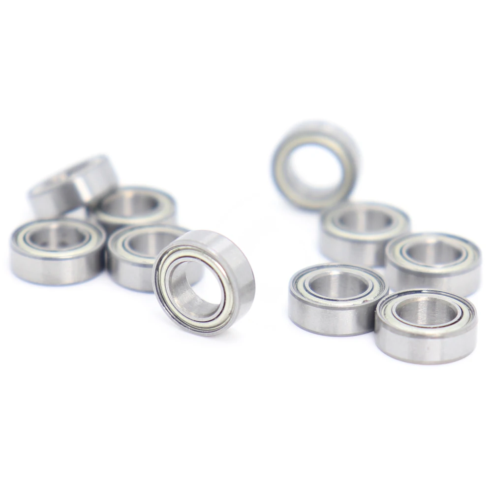 2x6x2.5mm metal shielded precision ball bearings mini bearings ZT 10Pcs MR62ZZ 