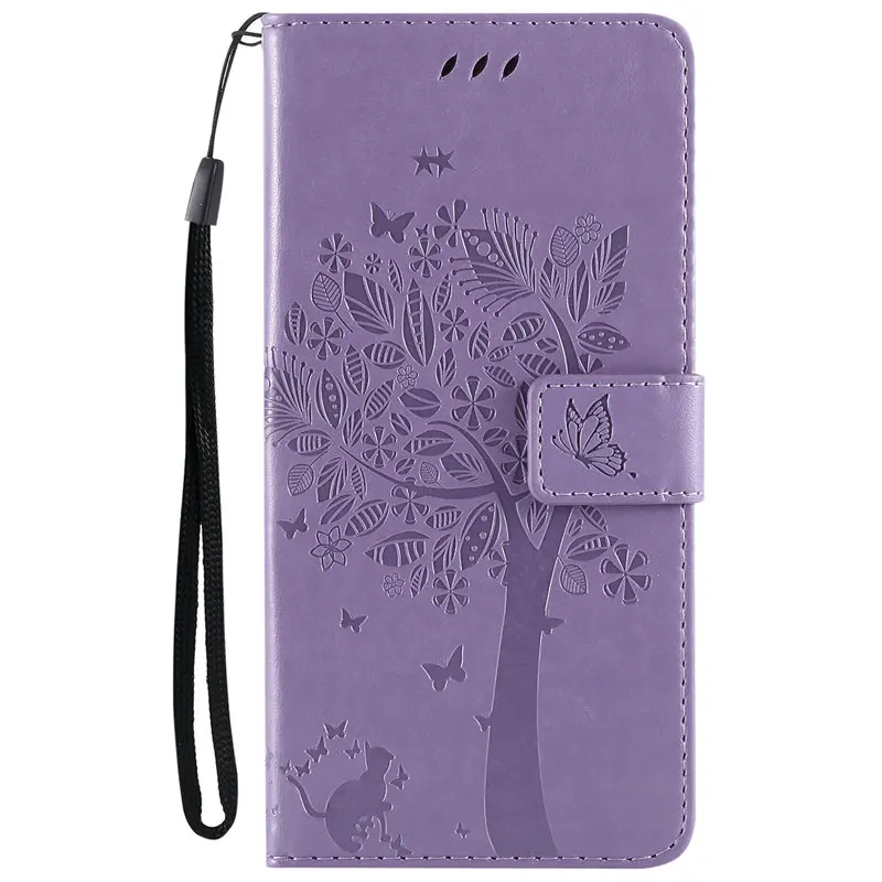 Lavender Кожаный бумажник чехол для huawei Коврики, 7, 8, 9, 10 20 30 Lite рro X Nova для детей 2, 3, 4, Lite 3e 4e 3i 4i 5i крышка - Цвет: Lavender